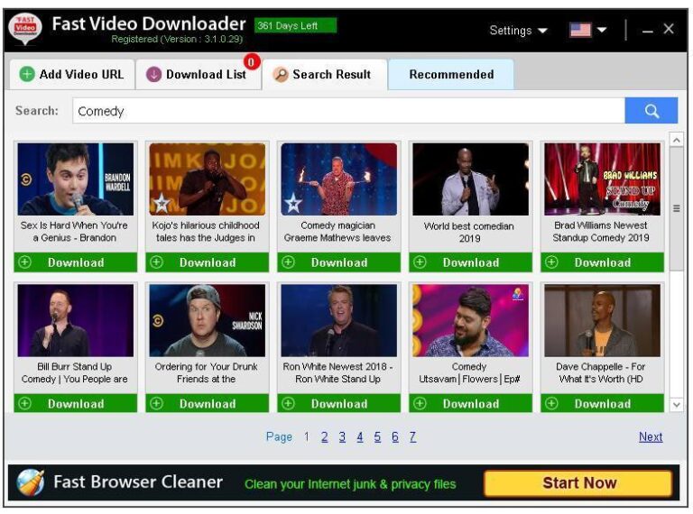 Fast Video Downloader 4.0.0.54 download the new for android