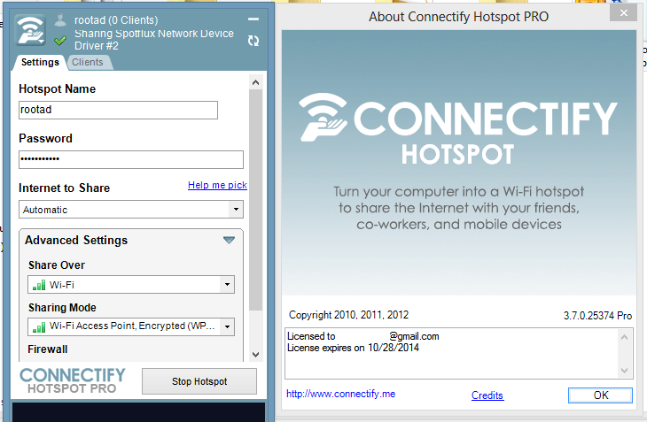 Connectify Hotspot Pro Crack - EZcrack.info