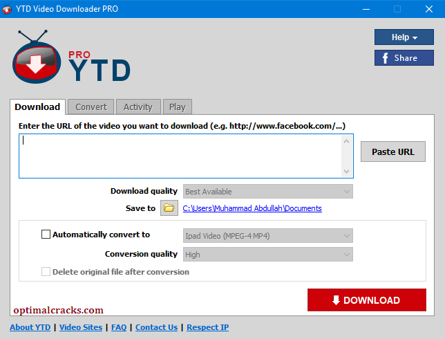 YTD Video Downloader Pro Crack - EZcrack.info