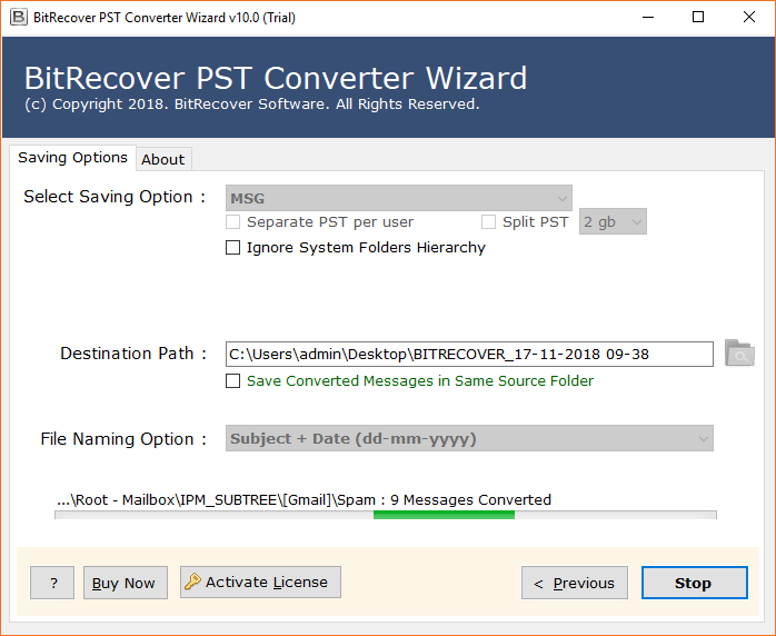 BitRecover PST Converter Wizard Crack - EZCrack.info